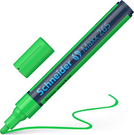 Schneider krijtmarker - Maxx 265 - groen - krijtstift - S-126511