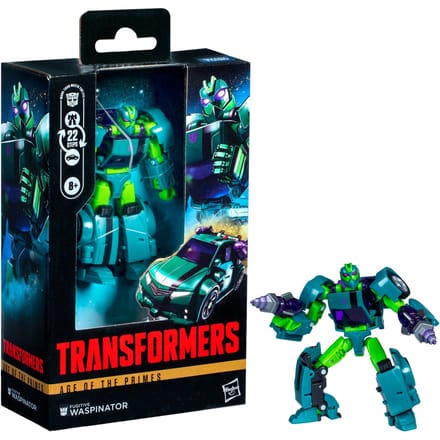 Hasbro Transformers Age of the Primes Deluxe Class Action Figure The Thirteen Fugitive Waspinator 14 cm Action Figuur