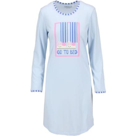Ringella – Go to Bed – Nachtkleed – 6511002 – Blue – Maat 46