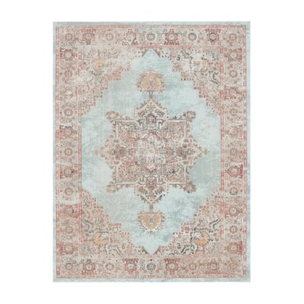 Binnen- en buitenkleed Torino turquoise 60x100 cm