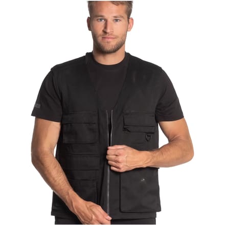 Herock Torro bodywarmer rugzakje (1901) - Zwart - S