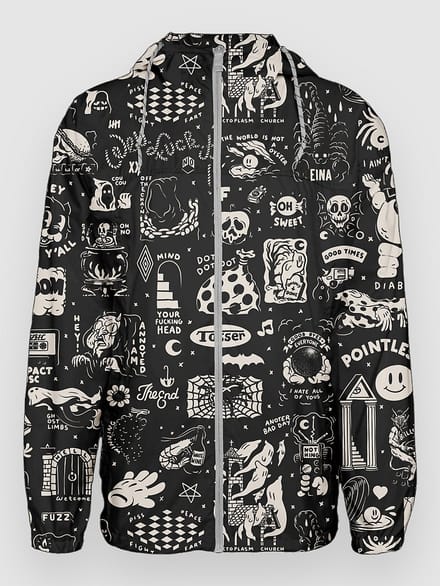 The Dudes Flashy Pattern Windbreaker patroon