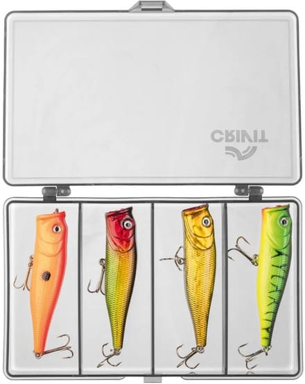 Crivit Lokaas Poppers - 4-pack - vis lokaas set