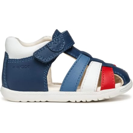 GEOX SANDAL MACCHIA PEUTER Sandalen - AVIO/WIT - Maat 20