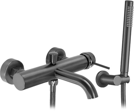 Rea Lungo Grip Badkraan - Titanium - 19X15X4Cm