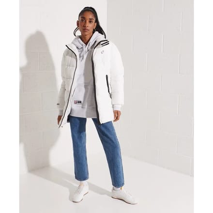 Superdry Dames Trui Superdry Dames Truistyle Logo Che Os Hood