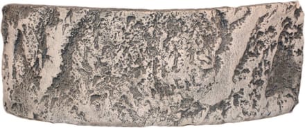 CeramicNature Keramisch terras grijs voor aquarium en terrarium Medium 33 x 7 x 14cm