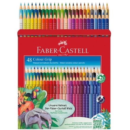Faber-Castell kleurpotloden - Colour Grip - 48 stuks - FC-112449