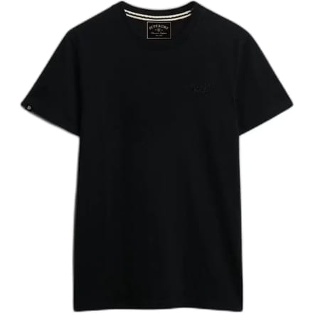Superdry - Essential Gestapeld Logo Geborduurde T-shirt - Heren - T-shirts