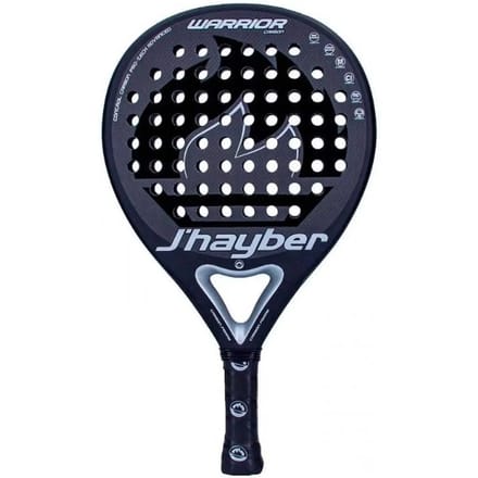 Jhayber Warrior Carbon Zwart Padelracket