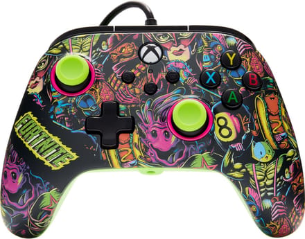 PowerA Advantage controller met kabel voor de Xbox Series X|S - Fortnite-gloed