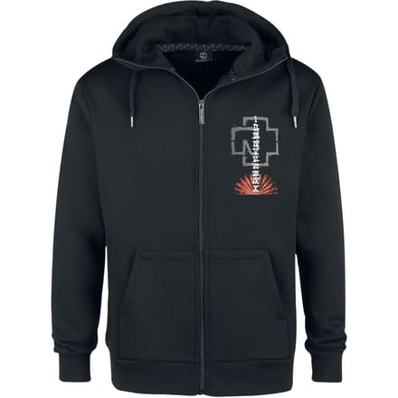 Rammstein Vest met capuchon - Sonne - S tot XL - voor  - zwart