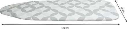 Maison Elara Strijkplankhoes 48x125 cm met bloemenmotief