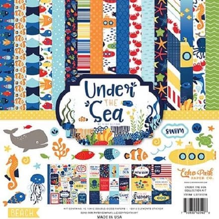 Echo Park: Under The Sea Collection Kit 12x12" (US131016)