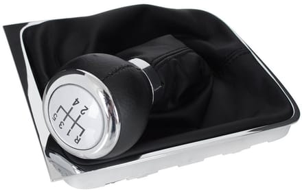 Modecar - Versnellingspookknop - VW Passat B6/B7/CC - Zilver/Chroom - 5 Versnellingen