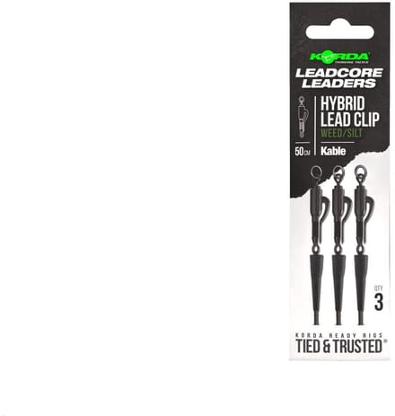 Kable Leadcore Leader Hybrid Lead Clip Korda