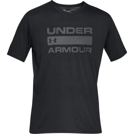 Under Armour UA TEAM ISSUE WORDMARK SS Heren Sportshirt - Zwart