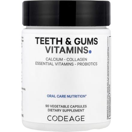 Tanden & Tandvlees Vitaminen, Veggie Capsules 90