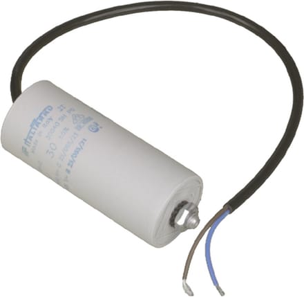 UNIVERSEEL - CONDENSATOR ELECTROL.MET DRAAD 30µF - 450 V -