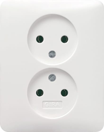 Gira wandcontactdoos Standaard 55 (WCD-schakelmateriaal) - 079803 - E2FVJ