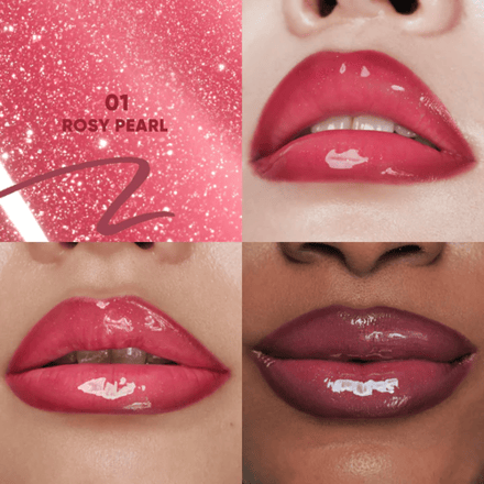 Judydoll Peel Off - Lipgloss - Plumping Lip Oil Duo - 01 Rosy Pearl