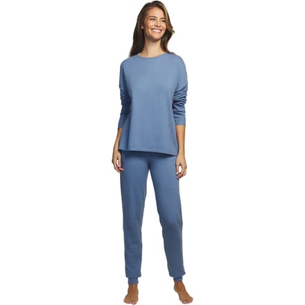 Pyjama met gebreide top voor vrouwen Selmark