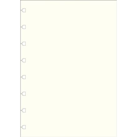 Filofax A5 Notebook Refill - Plain Paper White