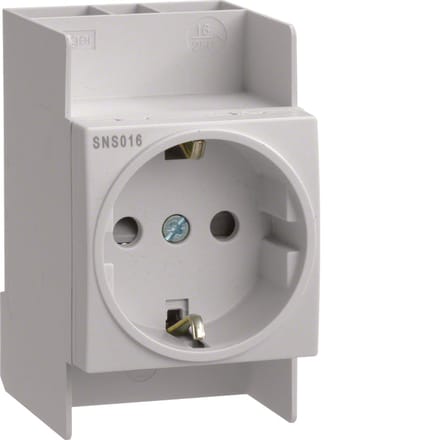 Hager Component voor din-rail wandcontactdoos Modulair (Europese Stekkerdoos) - SNS016