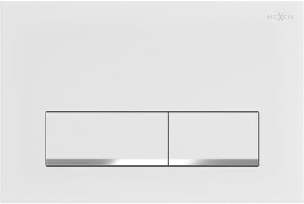 Mexen Fenix 12 spoelknop, mat wit - 601220