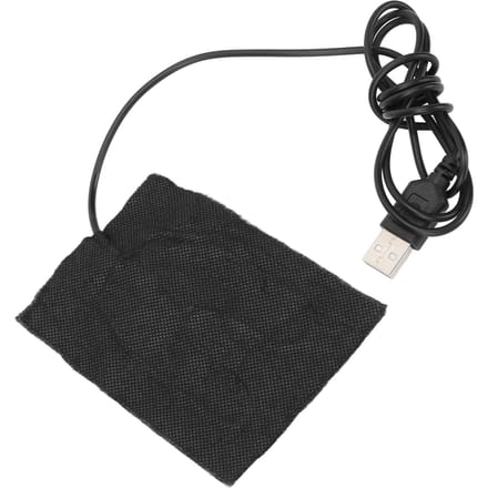 DIY Stoffen Verwarmingskussen USB-interface Warm Kompres Pijn Verlichten Multifunctioneel Elektrisch Verwarmingskussen black