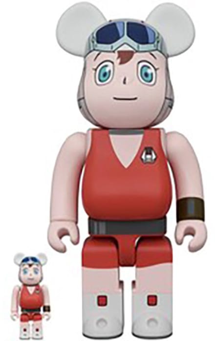 400% & 100% Bearbrick Set - Ream (Time Patrol)