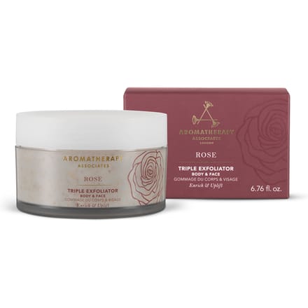 AROMATHERAPY ASSOCIATES ROSE TRIPLE EXFOLIATOR 200ml - różany peeling do twarzy i ciała