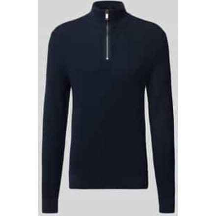 slim fit schipperstrui van puur katoen