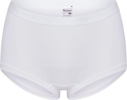Beeren microfiber dames hipster/short Young  - L  - Wit