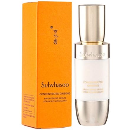Sulwhasoo Concentrated Ginseng Brightening Serum Sample 8ml orange