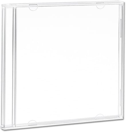 Allecto - Cd Jewel Cases - 10 Stuks Transparant Zonder Trays