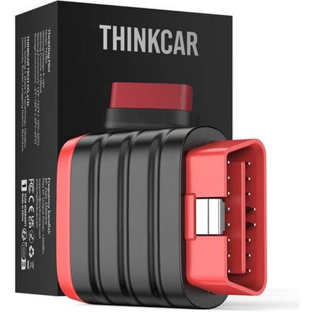 THINKCAR ThinkDiag Mini OBD2 Bluetooth-adapter voor iOS & Android, diagnosetool met diagnose van alle systemen, autodiagnosetool voor voertuigen,
