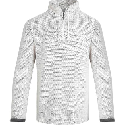 Weird Fish Heren Cruiser Macaroni Quarter Zip Pullover (Ecru)