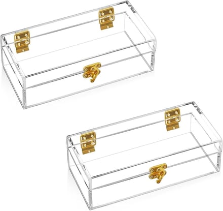 Geldcassette Set - Opbergdoos - Geld Sorteren - Stapelbare Ontwerp - 168 x 95 x 55 cm - Transparant