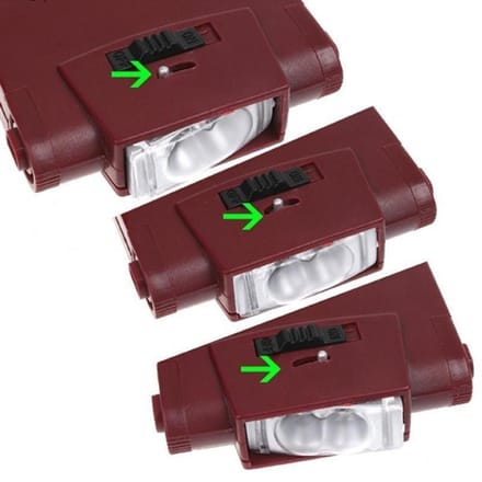 Vergrootglas Helmtype Hoofdgemonteerd Vergrootglas met LED-verlichting Onderhoud
