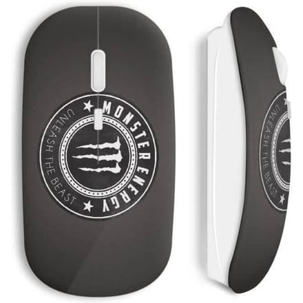 Wireless Mouse Monster Energy laat het beest los