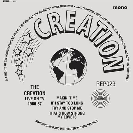 The Creation - Live on Radio & TV 1966-1967 (7" Single)