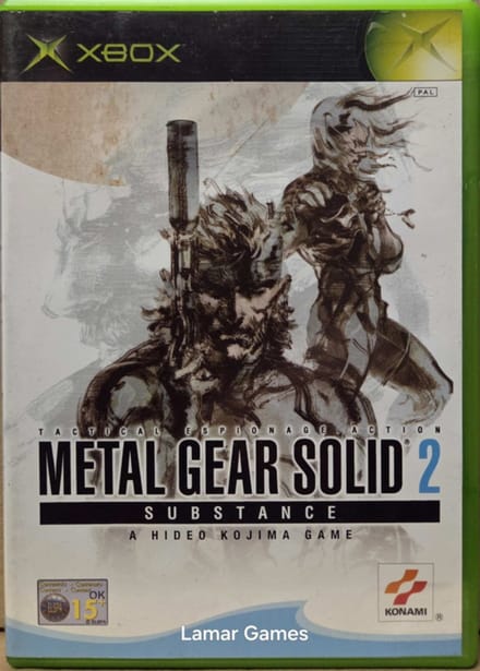 Metal Gear Solid 2 Substance (xbox used game)