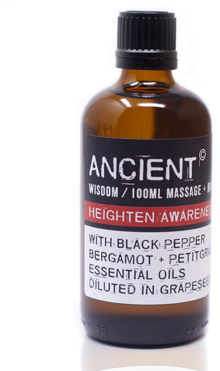 Massage Olie - Bewustzijn Verhogend - 100ml - Bad olie - Aromatherapie