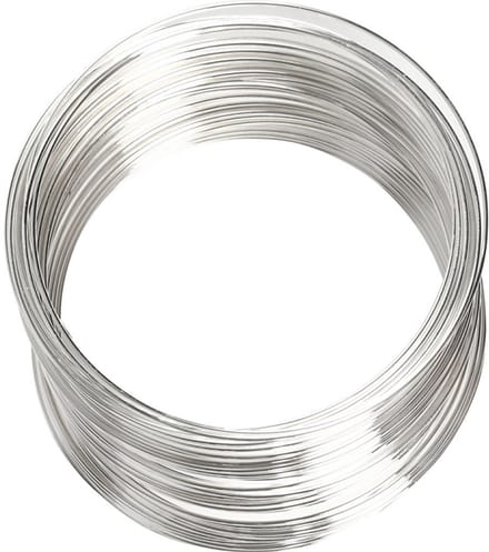 Creativ Company Memorywire 0,8 mm Zilver 11,5 m