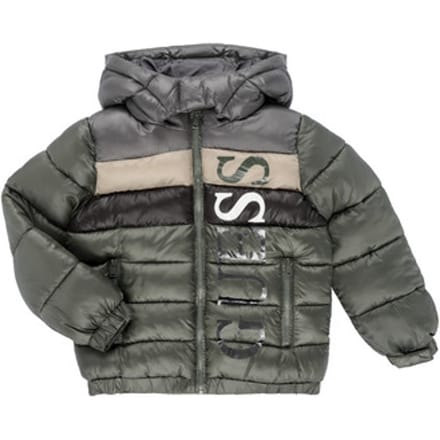 Guess  Donsjas HOODED PADDED LS PUFFER W/ZIP