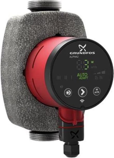 Grundfos ALPHA2 N tapwaterpomp - 25-60 180