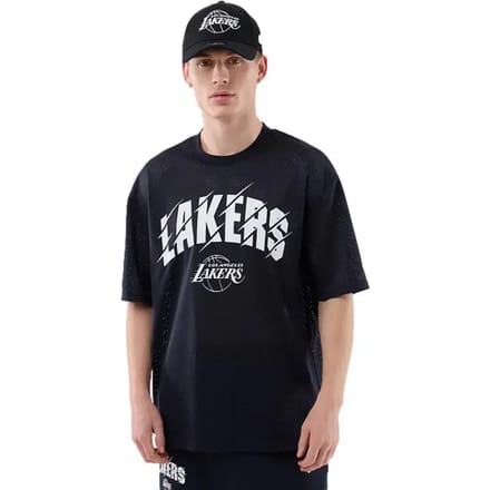 T-shirt New Era Los Angeles Lakers NBA Core Plus Mesh