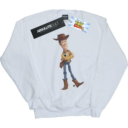 Disney Heren Toy Story 4 Sherrif Woody Sweatshirt (Wit)