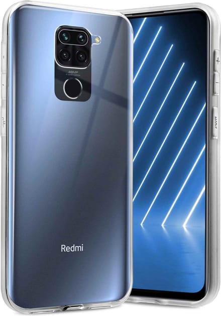 Flexibele achterkant Silicone hoesje Transparant Geschikt voor: Xiaomi Redmi Note 9